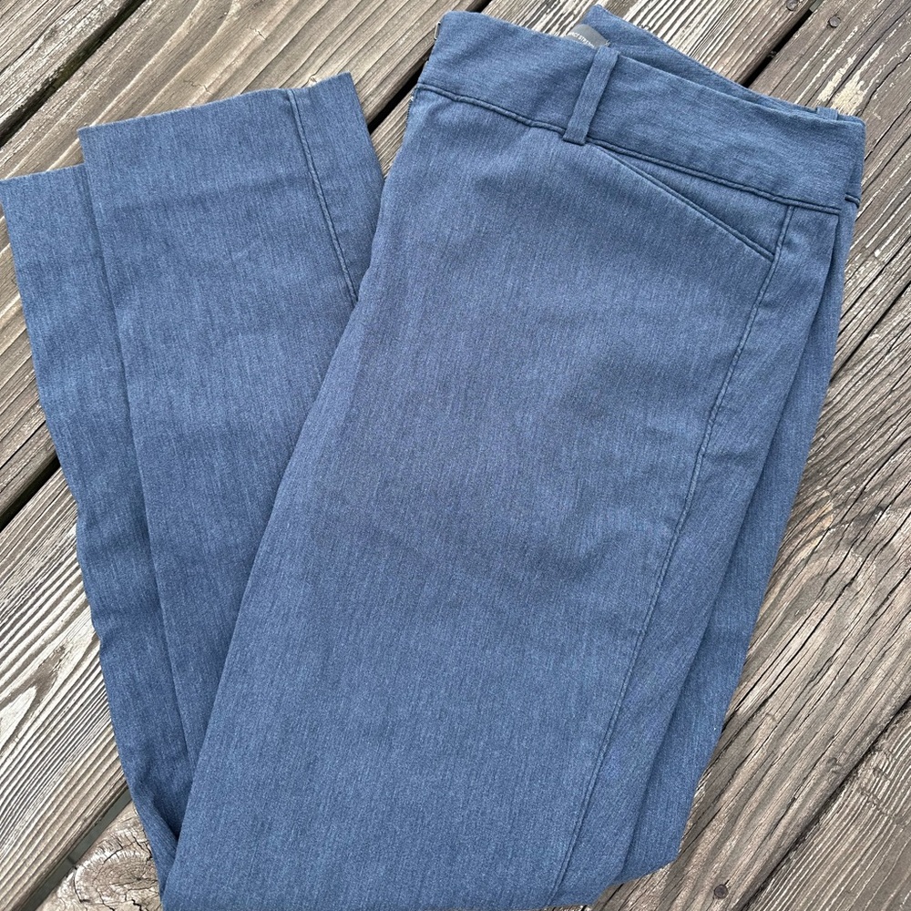 The Limited Blue Ankle Pants